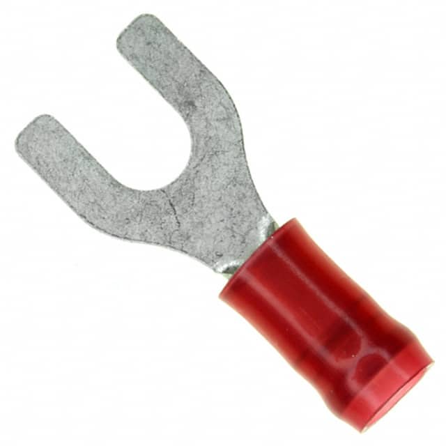 32053 CONN SPADE TERM 16-22AWG #8 RED