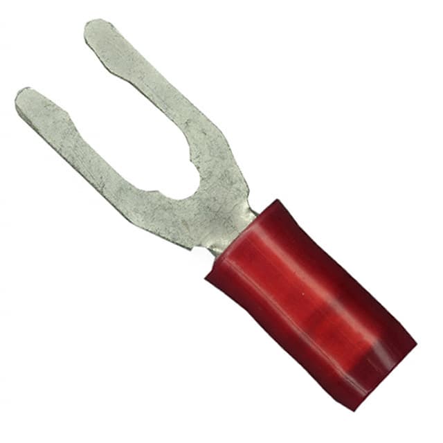 52409-1 CONN SPADE TERM 16-22AWG #6 RED