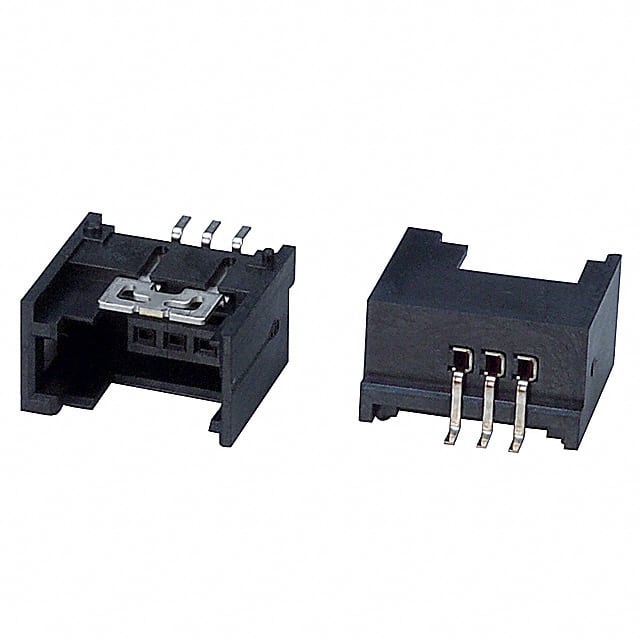 1565994-3 CONN HDR 3POS 0.079 GOLD SMD R/A