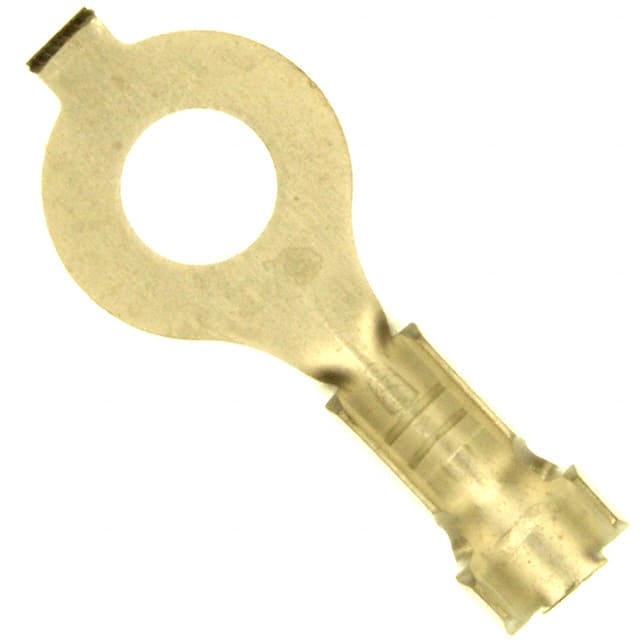 42037 CONN RING OVAL 18-22AWG #6 CRIMP