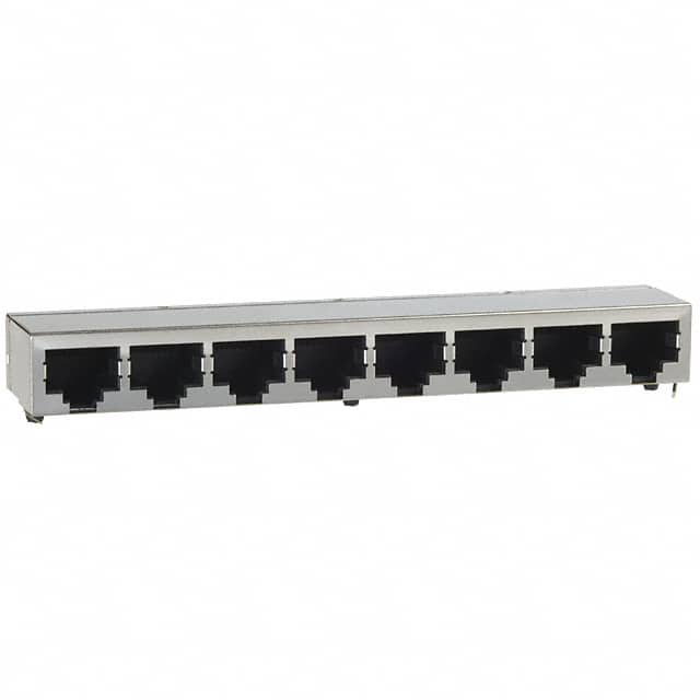 558505-1 CONN MOD JACK 8P8C R/A SHIELDED