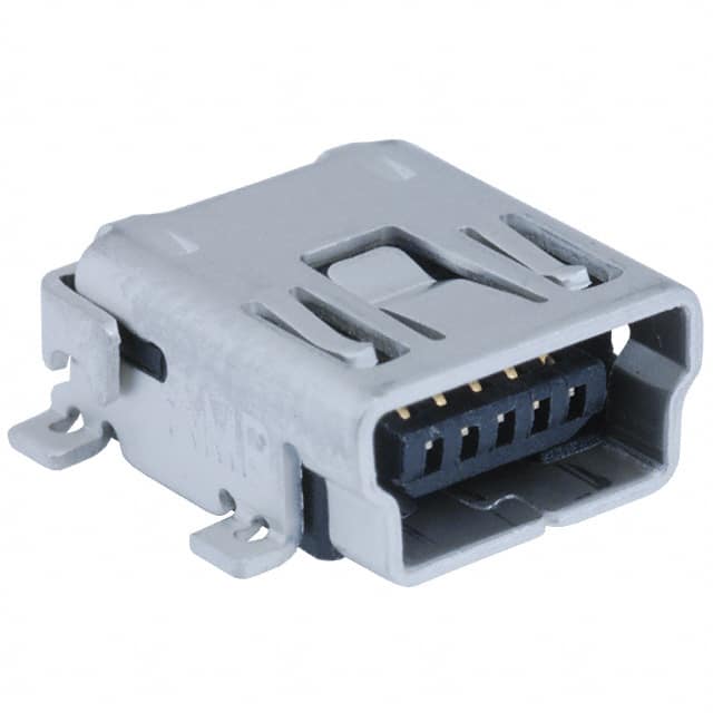 1734035-2 CONN RCPT USB2.0 MINI B SMD R/A