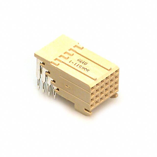 536511-1 CONN RCPT FUTUREBUS 24P EDGE MNT