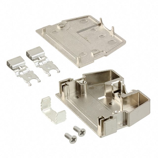 749193-2 CONN BACKSHELL 50POS 180DEG SHLD
