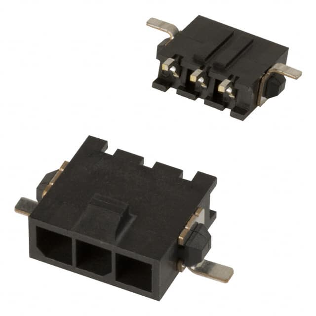 1445057-3 CONN HEADER SMD R/A 3POS 3MM