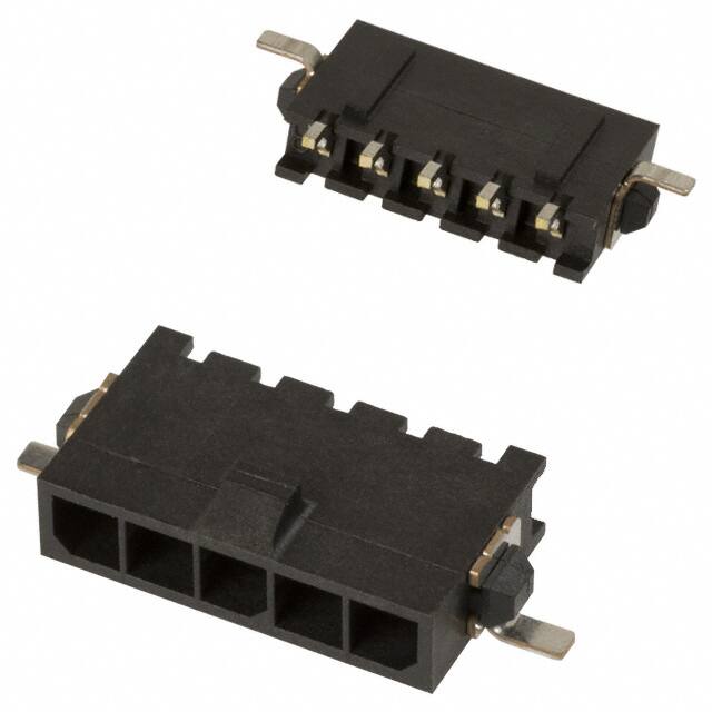 1445091-5 CONN HEADER SMD R/A 5POS 3MM