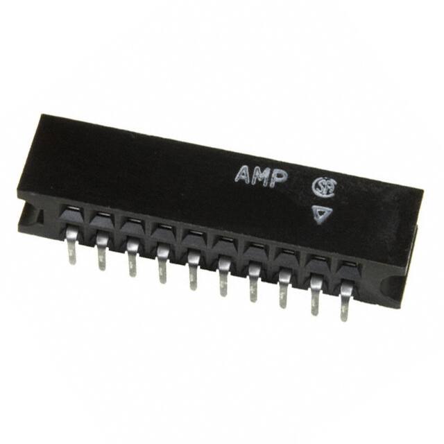 5-532956-3 CONN RCPT 20POS 0.1 GOLD PCB R/A