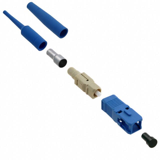 5504646-7 CONN FIBER SC PLUG SMPLX 125UM