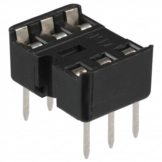 2-641296-4 CONN IC DIP SOCKET 6POS GOLD
