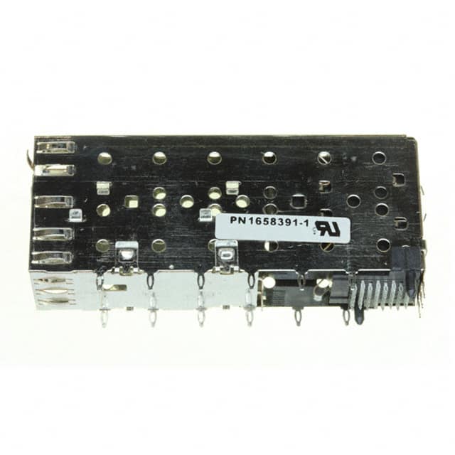 1658391-1 CONN SFP RCPT W/CAGE 2X1 40P R/A