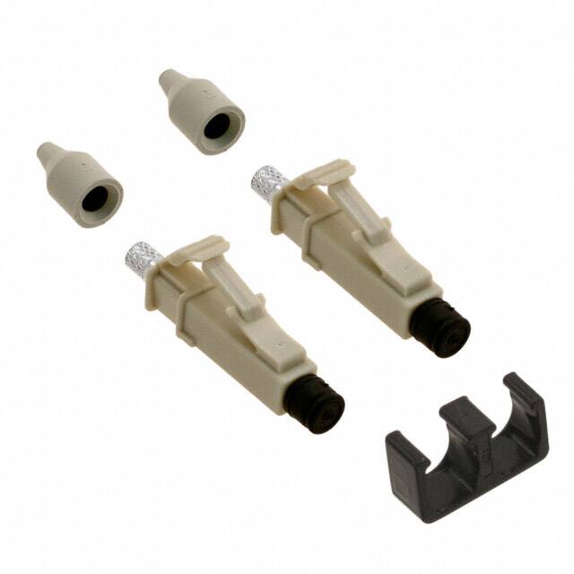 1918388-1 CONN FIBER LC PLUG DUPLX 125UM