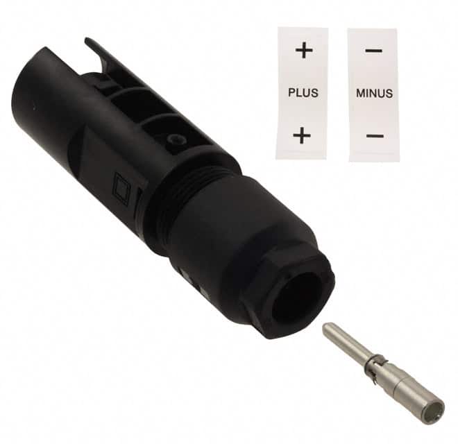 6-1394461-2 CONN MALE COUPLER UNKEYED 12AWG