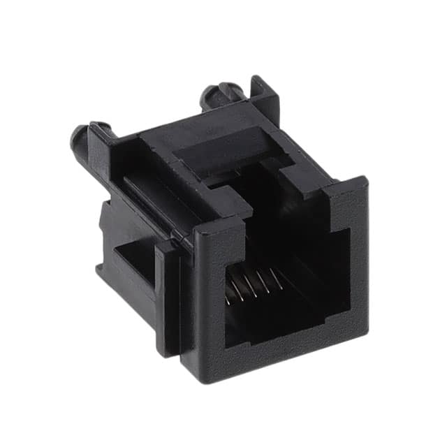 216548-1 CONN MOD JACK 6P6C VERT UNSHLD