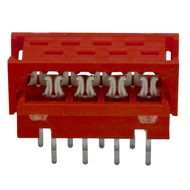 215570-8 CONN DIP HDR IDC 8POS 28AWG PCB