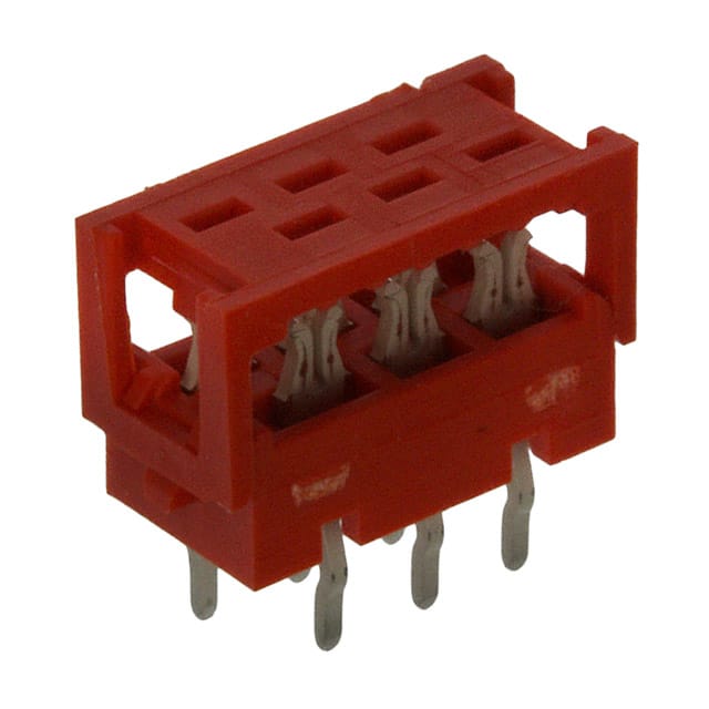215570-6 CONN DIP HDR IDC 6POS 28AWG PCB