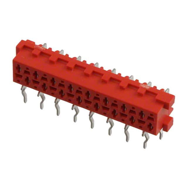 8-215460-6 CONN RCPT 16POS 0.1 TIN PCB R/A