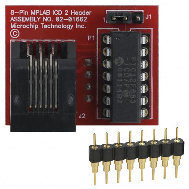 AC162058 HEADER MPLAB ICD2 FOR PIC12F683