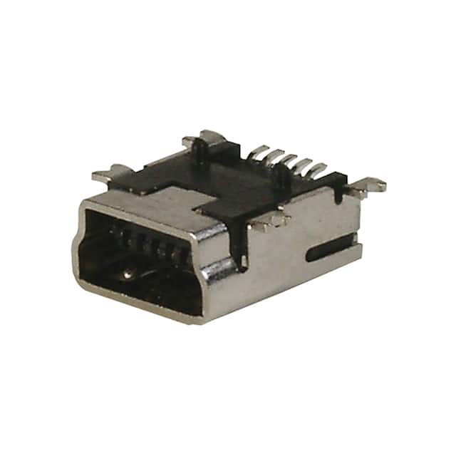 A-USB B-M5-SMD-C CONN RCPT USB2.0 MINI B SMD R/A