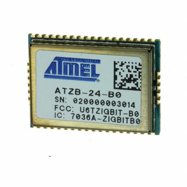 ATZB-24-B0R RF TXRX MODULE 802.15.4 SMA SMD