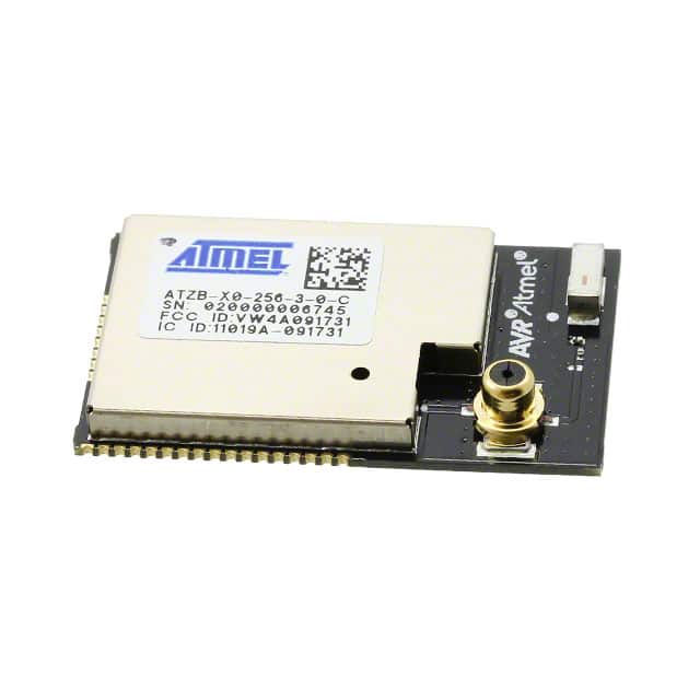 ATZB-X0-256-3-0-CR RF TXRX MODULE 802.15.4 CHIP SMD