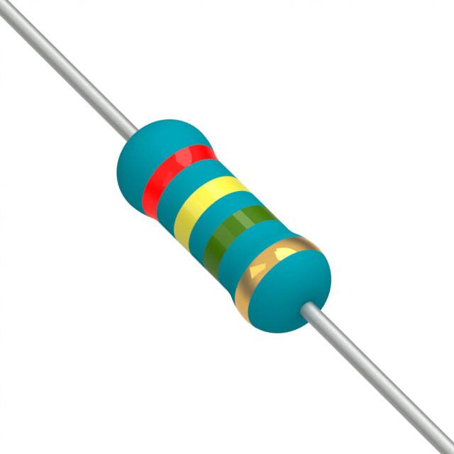 VR25000002404JR500 RES 2.4 MOHM 1/4W 5% AXIAL
