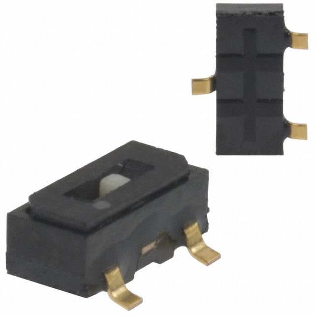 CAS-120TB SWITCH SLIDE SPDT 100MA 6V
