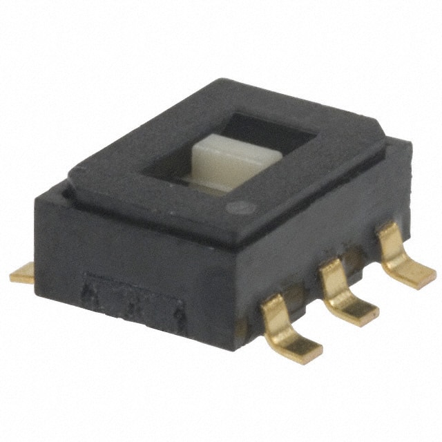 CAS-220TB SWITCH SLIDE DPDT 100MA 6V
