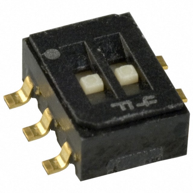 CAS-D20TB SWITCH SLIDE SPDTX2 100MA 6V
