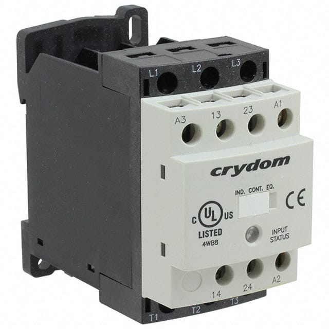 DRC3R48A420 REV 480V 7.6A 230 VAC 2NO