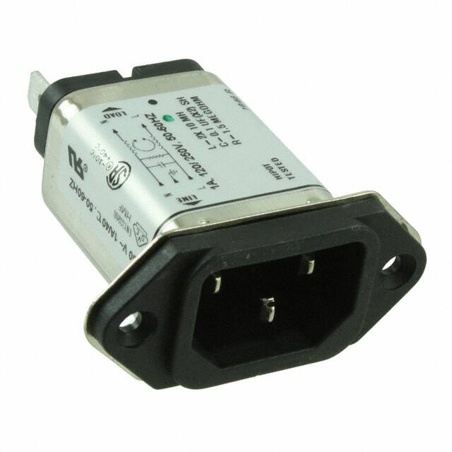 6609008-1 PWR ENT RCPT IEC320-C14 PANEL QC