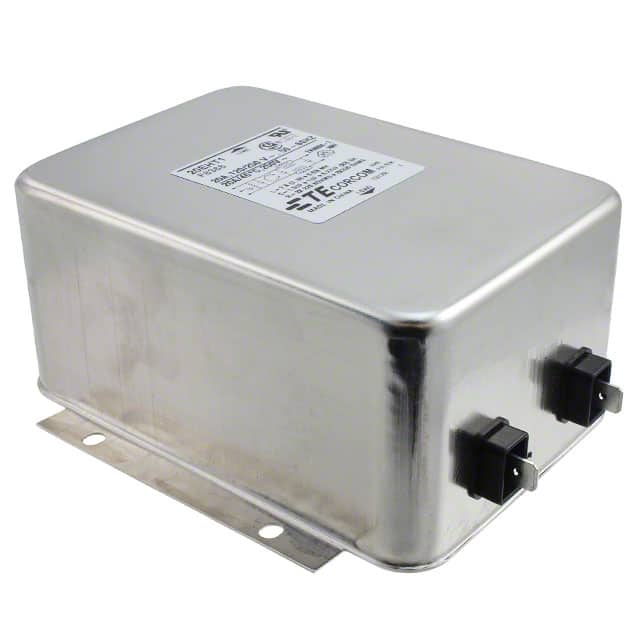 4-1609037-0 LINE FILTER 250VAC 20A CHASS MNT