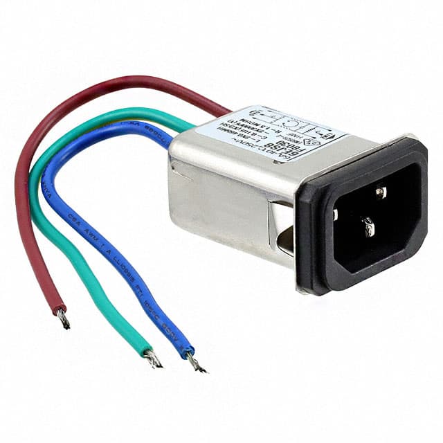 3-6609006-9 PWR ENT RCPT IEC320-C14 PNL WIRE
