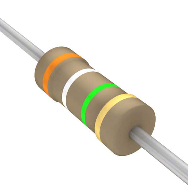 CF12JA3M90 RES 3.9M OHM 5% 1/2W AXIAL