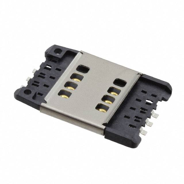 CCM033505LFTR122 CONN SIM/SAM CARD PUSH-PULL R/A