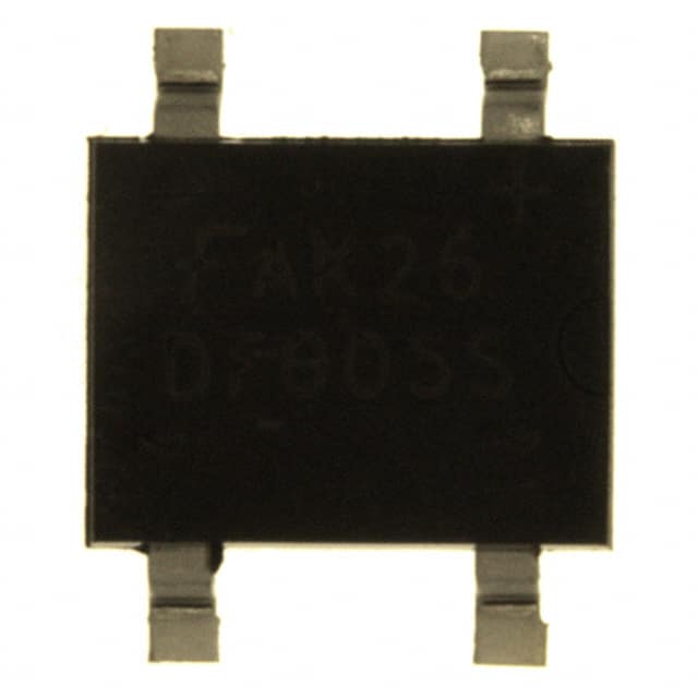 DF005S1 BRIDGE RECT 1PHASE 50V 1A 4SDIP