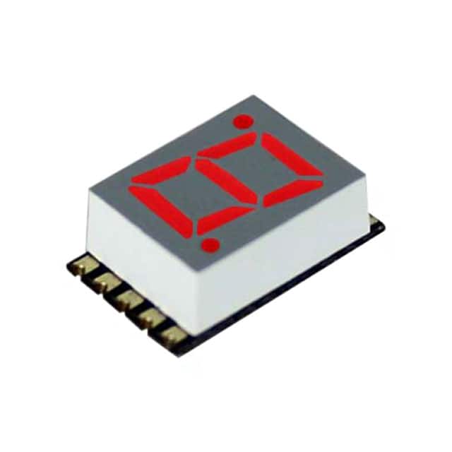 DSM7TA28101T DISPLAY 7SEG 0.28" SGL RED 10SMD