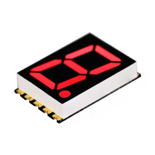 DSM7TA56101T DISPLAY 7SEG 0.56" SGL RED 10SMD