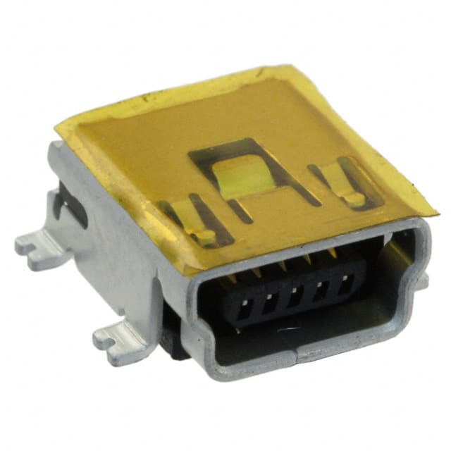 USB-M26FTR CONN RCPT MINI USB B 5POS SMD RA