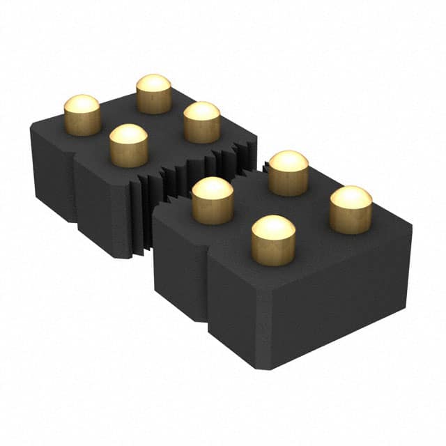 406-43-206-30-068001 CONN RCPT 6POS 0.1 GOLD SMD