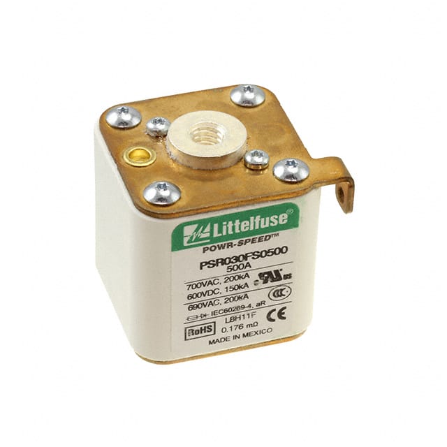 PSR030FS0500Z FUSE SQUARE 500A 700VAC/600VDC