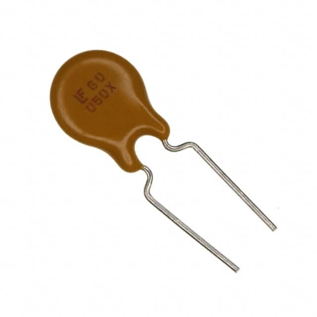60R050XU PTC RESET FUSE 60V 500MA RADIAL