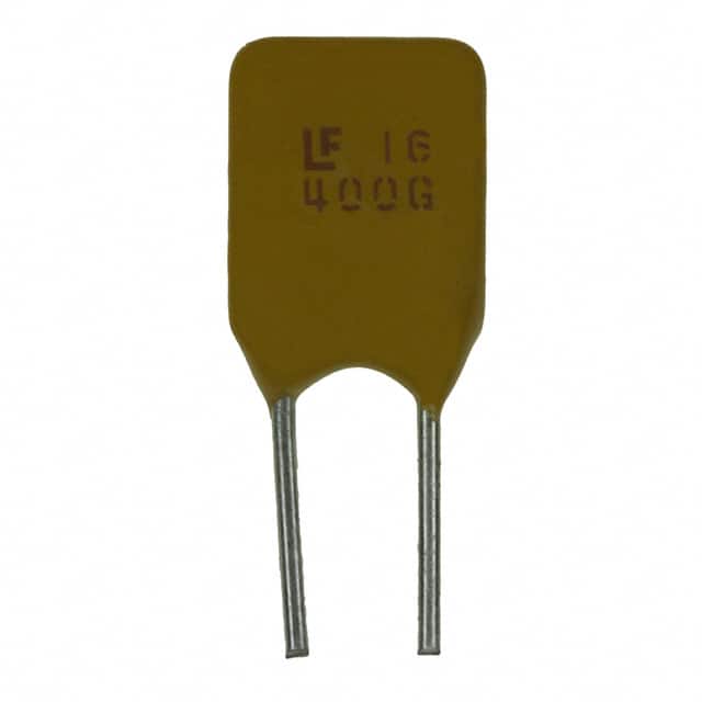 16R400GU PTC RESET FUSE 16V 4A RADIAL