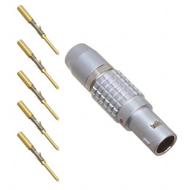 FGG.0B.305.CYCZ CONN PLUG MALE 5POS GOLD CRIMP