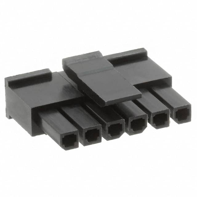G881H0621C3HR CONN RCPT HSG 6POS 3.00MM