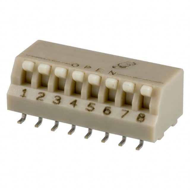 76HPSB08GWRT SWITCH PIANO DIP SPST 150MA 30V