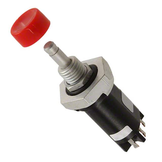 46-270 RED SWITCH PUSH DPDT 0.25A 115V