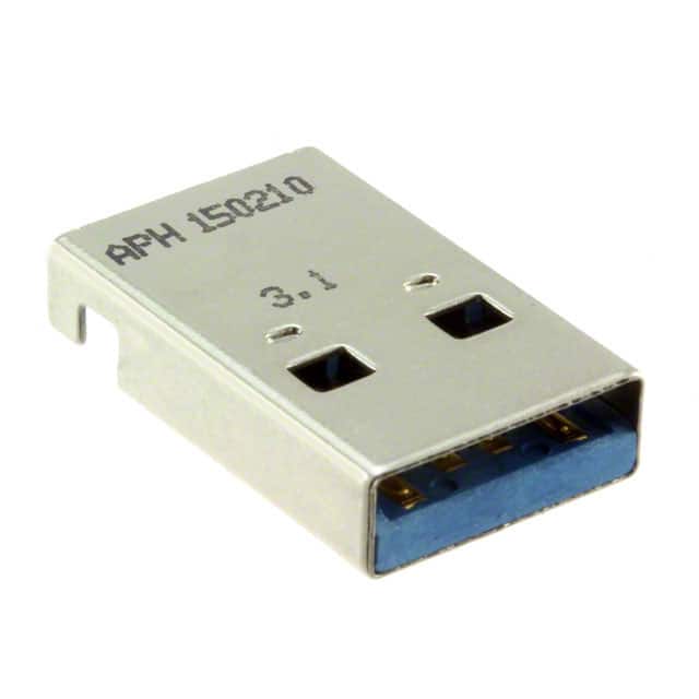 GSB416445CHR CONN PLUG USB3.1 TYPEA 9P SMD RA