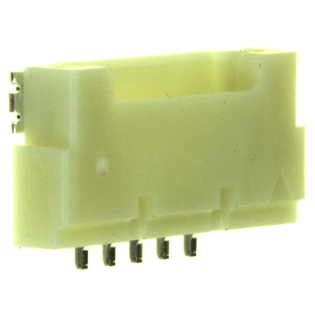 DF14A-5P-1.25H(26) CONN HEADER SMD R/A 5POS 1.25MM