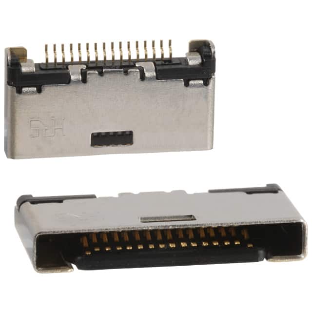 LX60-16S CONN RCPT 16P 0.02 GOLD SMD R/A
