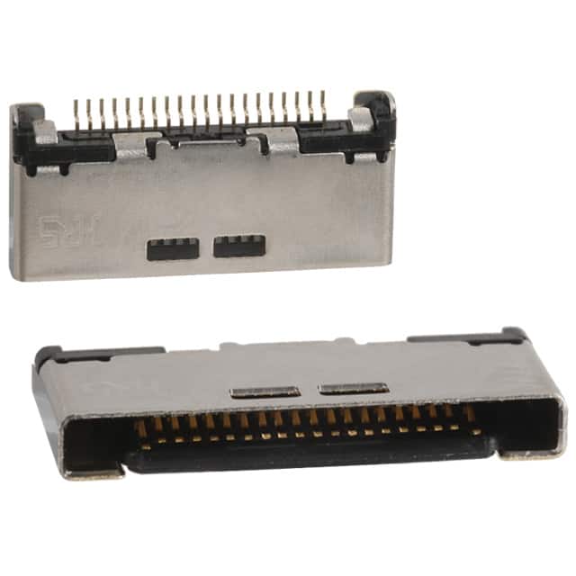 LX60-20S CONN RCPT 20P 0.02 GOLD SMD R/A